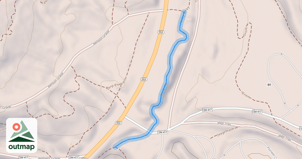 Map of Herky Jerky