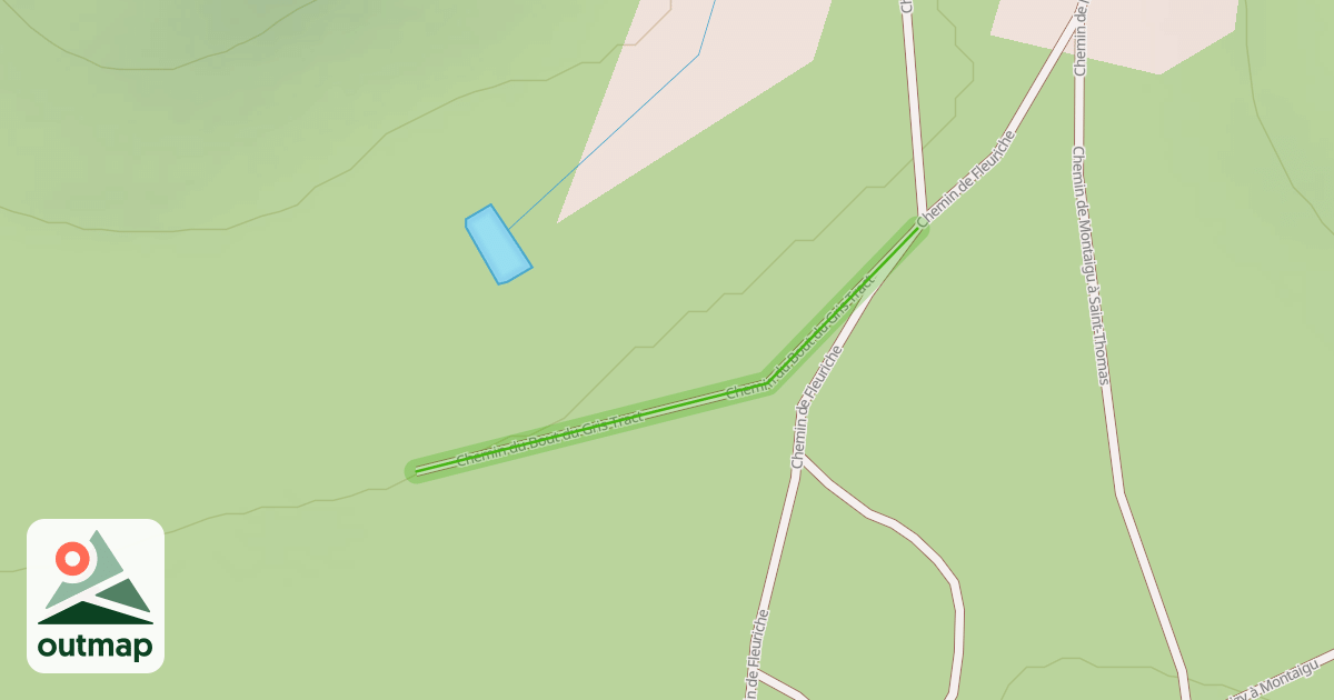 Map of Chemin du Bout du Gris Tract