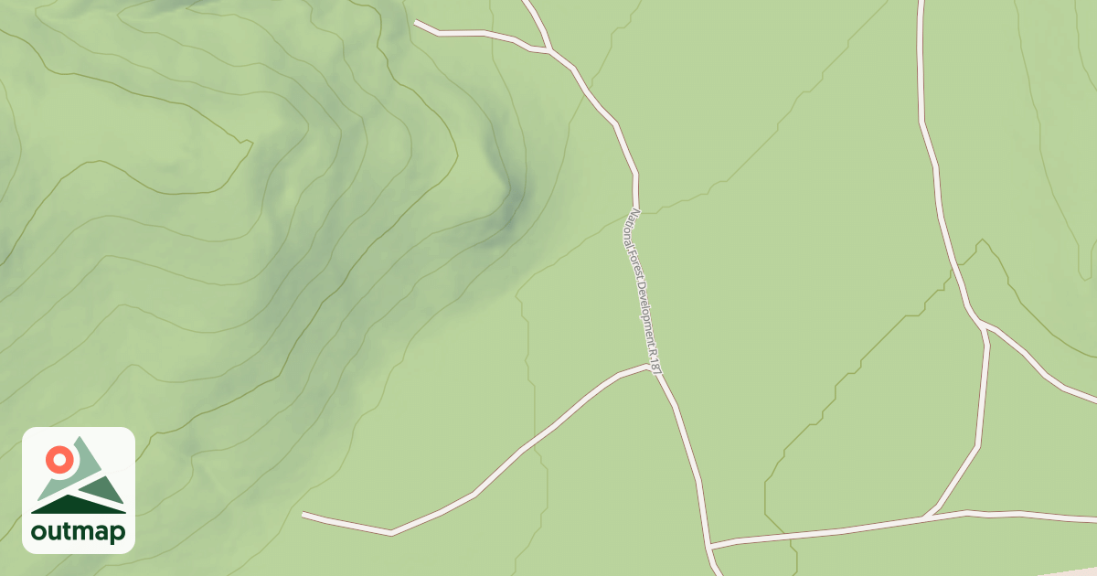 Map of SPUR ROAD A