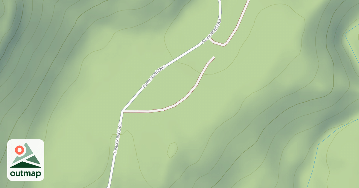 Map of USFS Motor Vehicle Use Map Roads {37673245-6768-4A08-A376-C2A5667976C7}