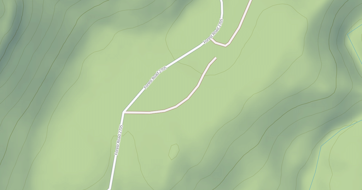 Map preview of USFS Motor Vehicle Use Map Roads {37673245-6768-4A08-A376-C2A5667976C7}