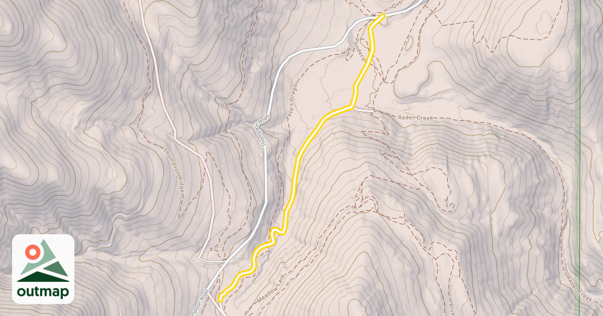 Map of Lower Inside Passage