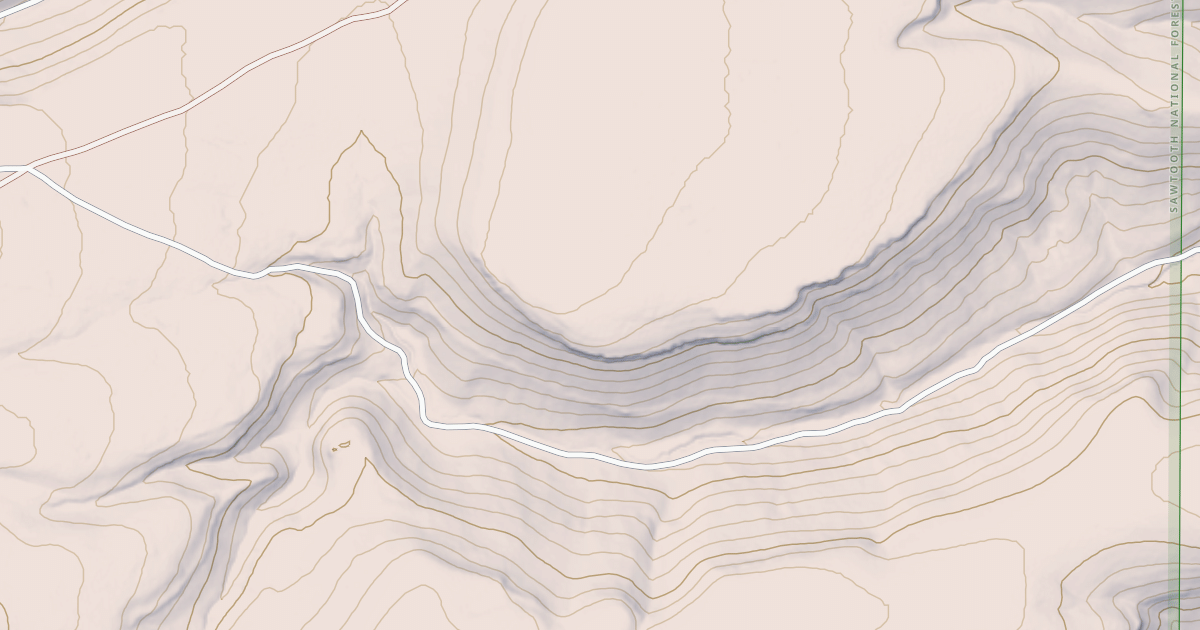 Map preview of FORGOTTEN ROAD
