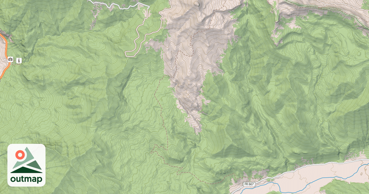 Map of Treasure Mountain