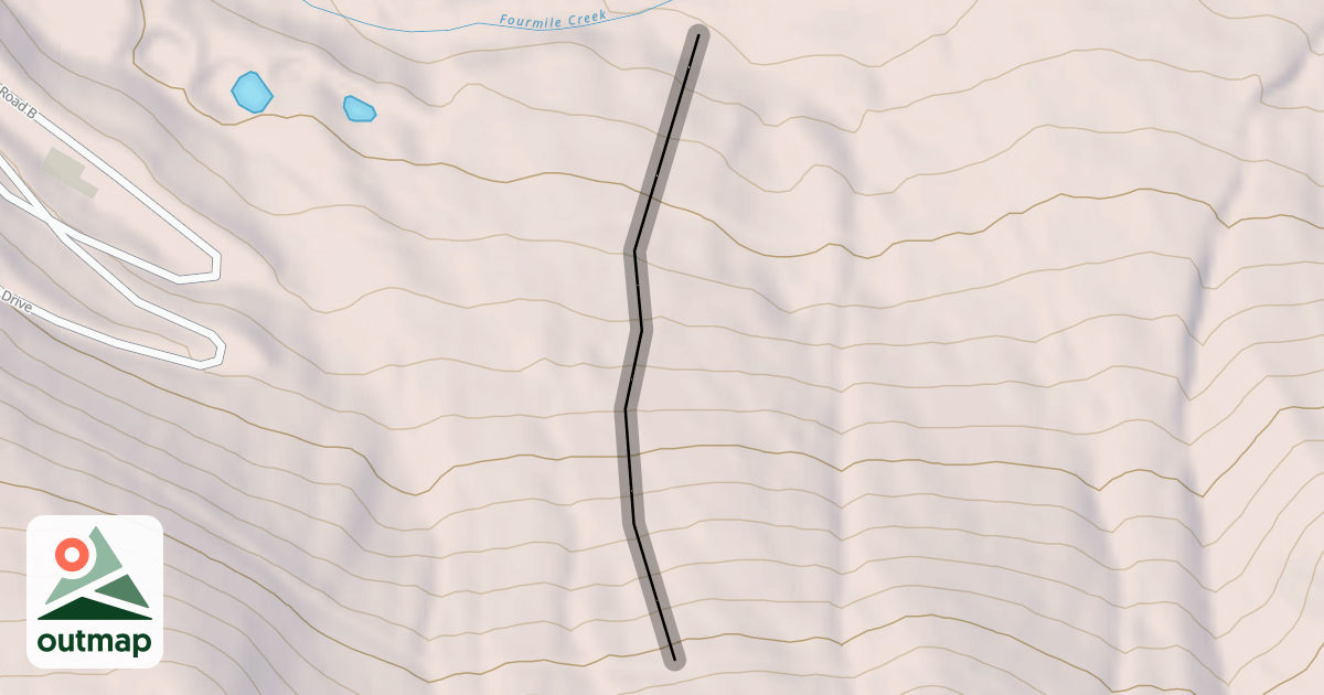 Map of Lower Defiance
