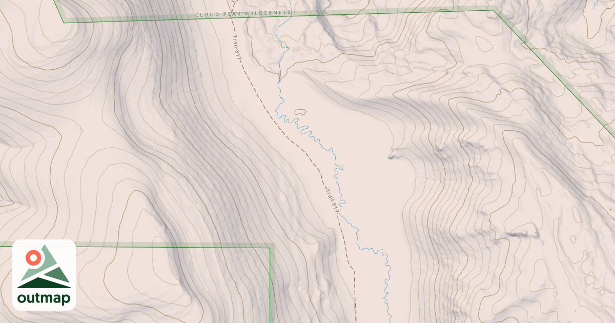 Map of Mail Creek