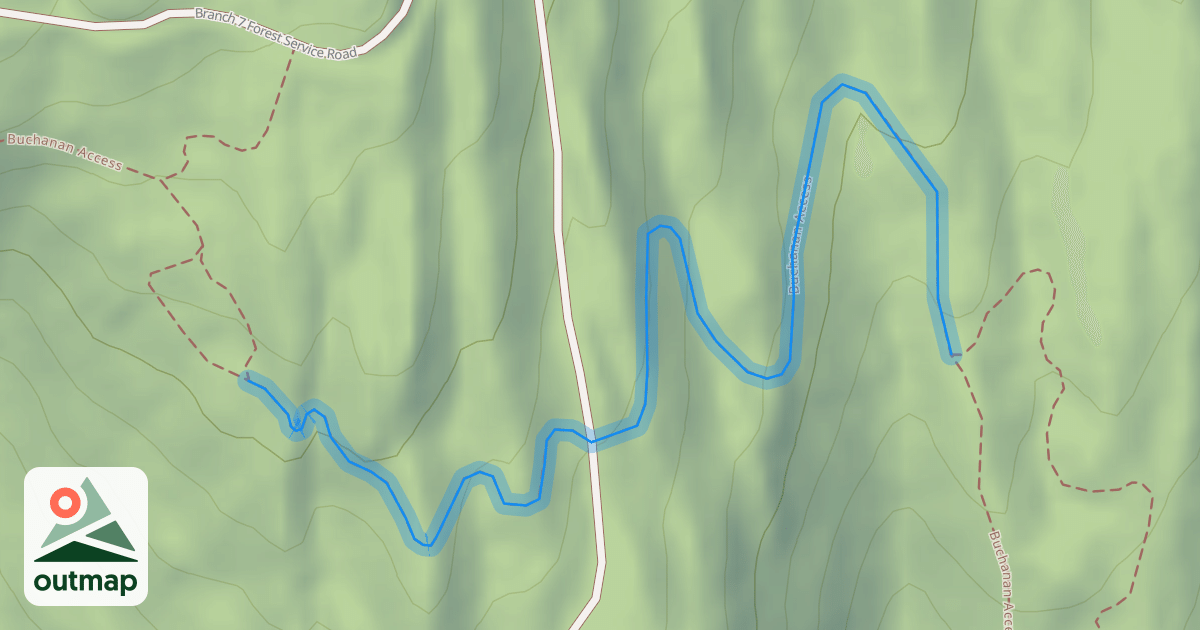 Map of Buchanan Access