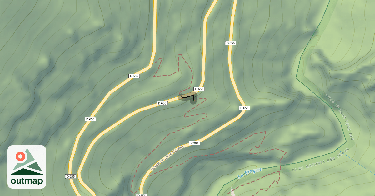 Map of Ancien Chemin de Mons