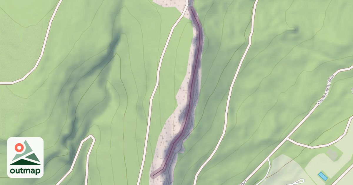 Map of Climbing Crag