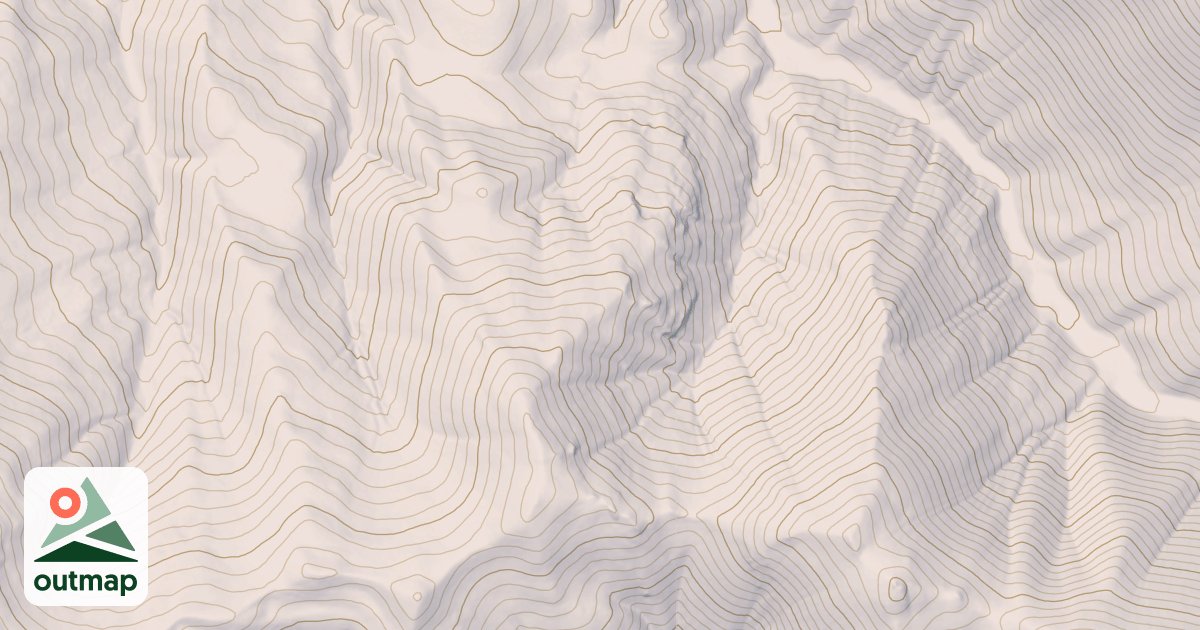 Map of Horsethief Spur #1