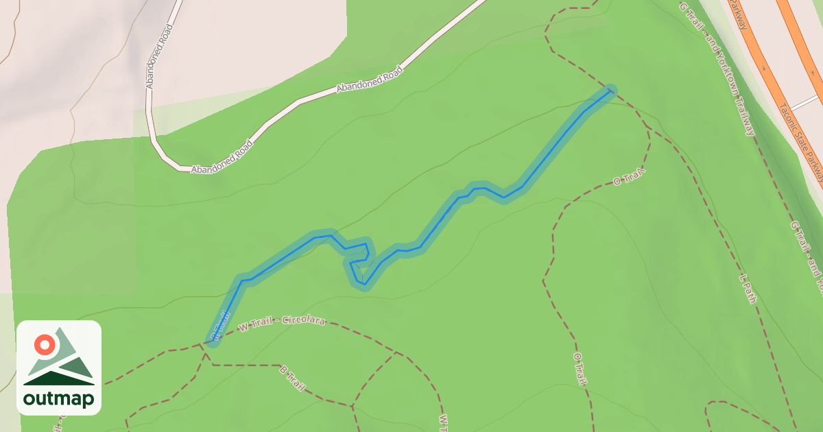 Map of R Trail