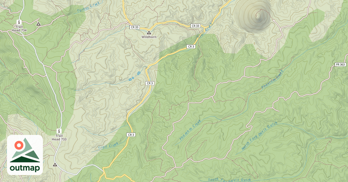 Map of Signal Butte Multi Use