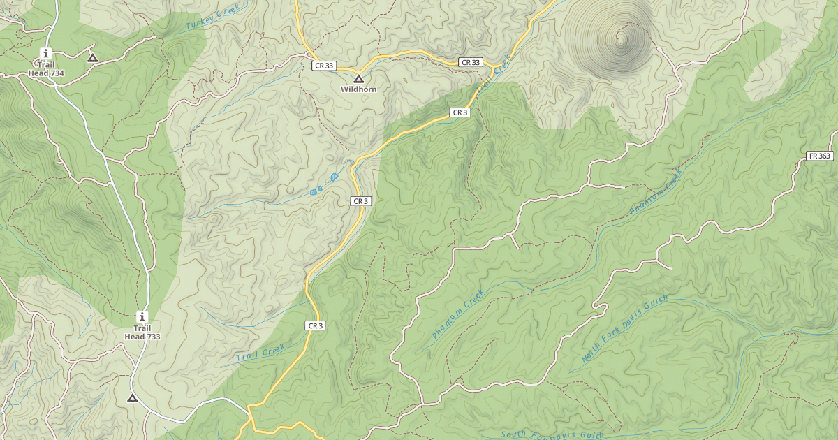 Map preview of Signal Butte Multi Use
