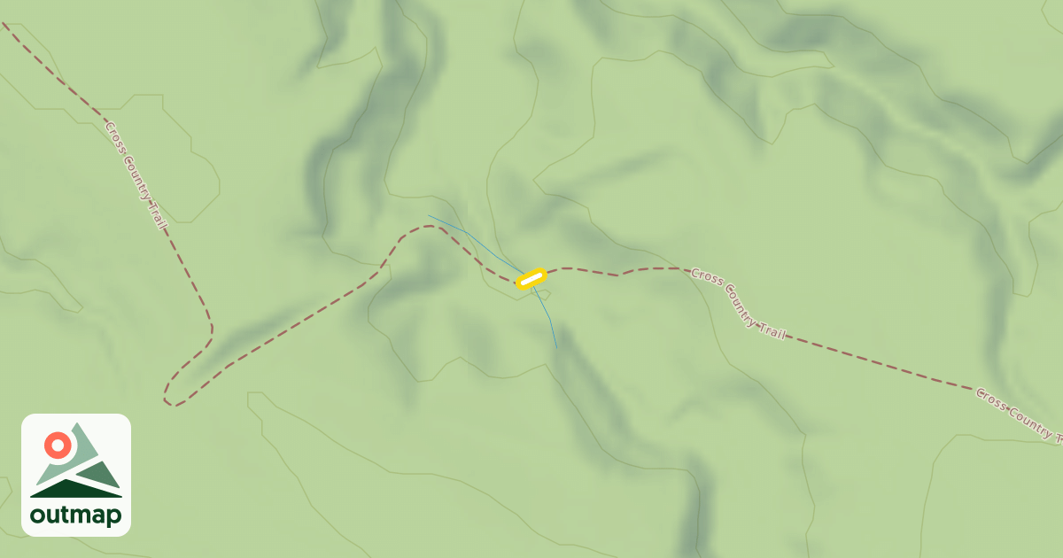 Map of Cross Country Trail