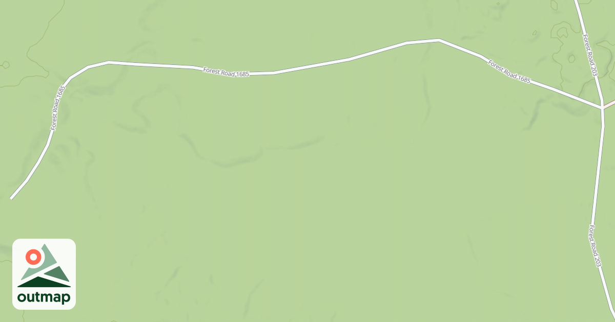 Map of FR 1685
