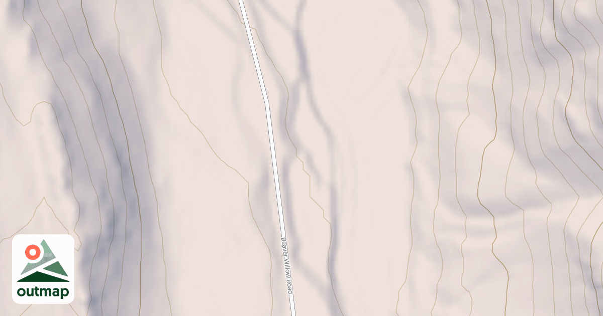 Map of BEAVER CR DISPERSED I