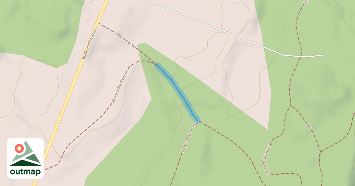 Map of Ware's Davis