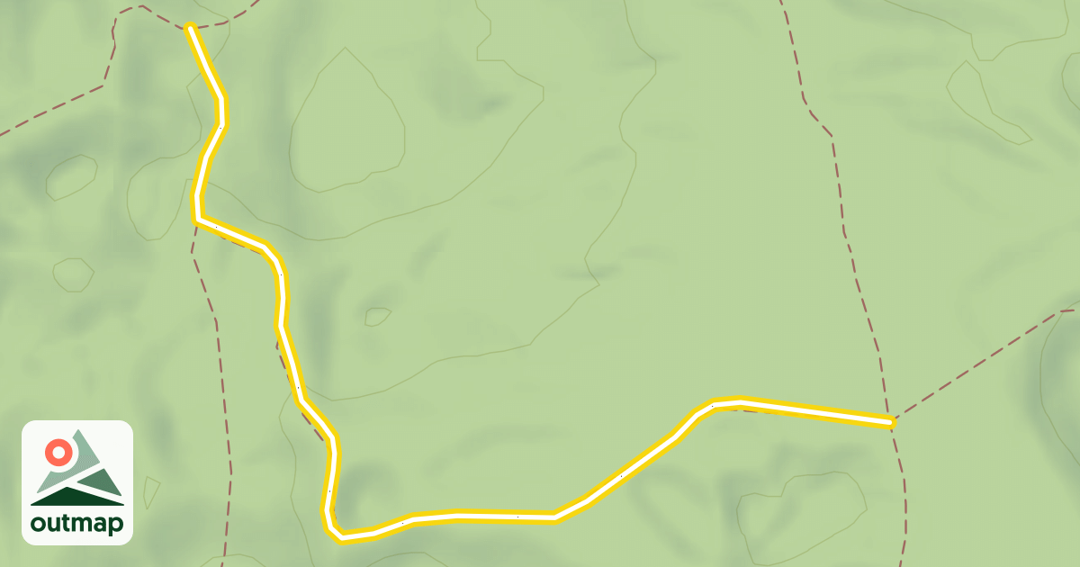 Map of Green Trail