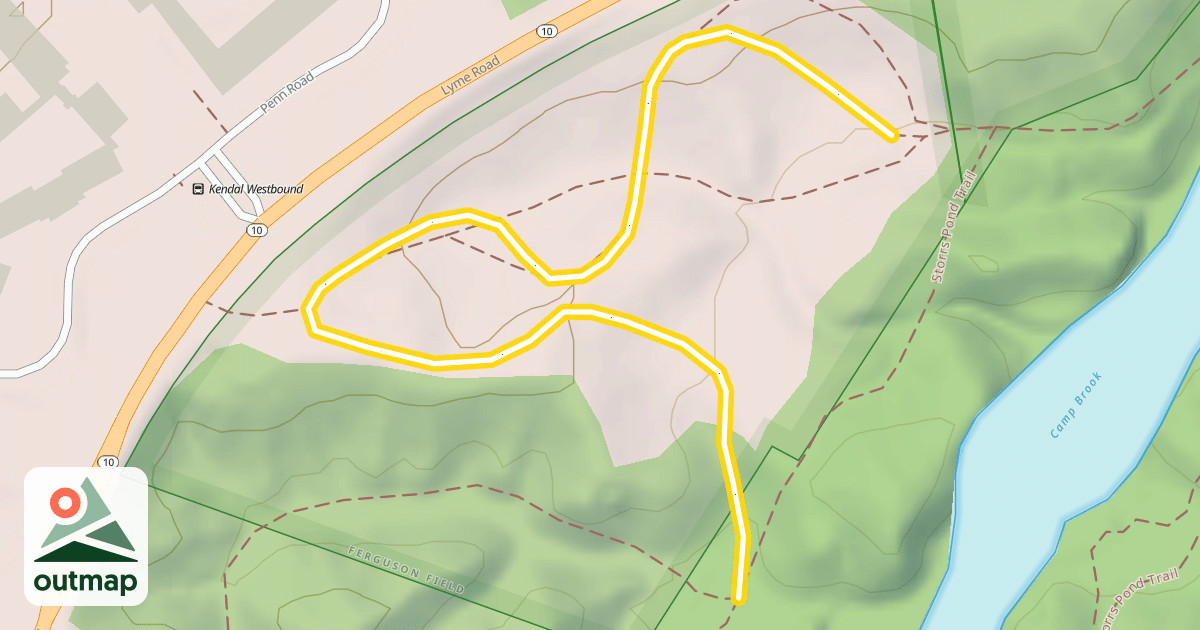 Map of Kendal Field