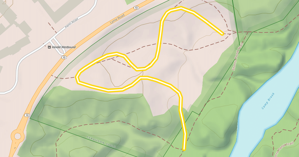 Map preview of Kendal Field