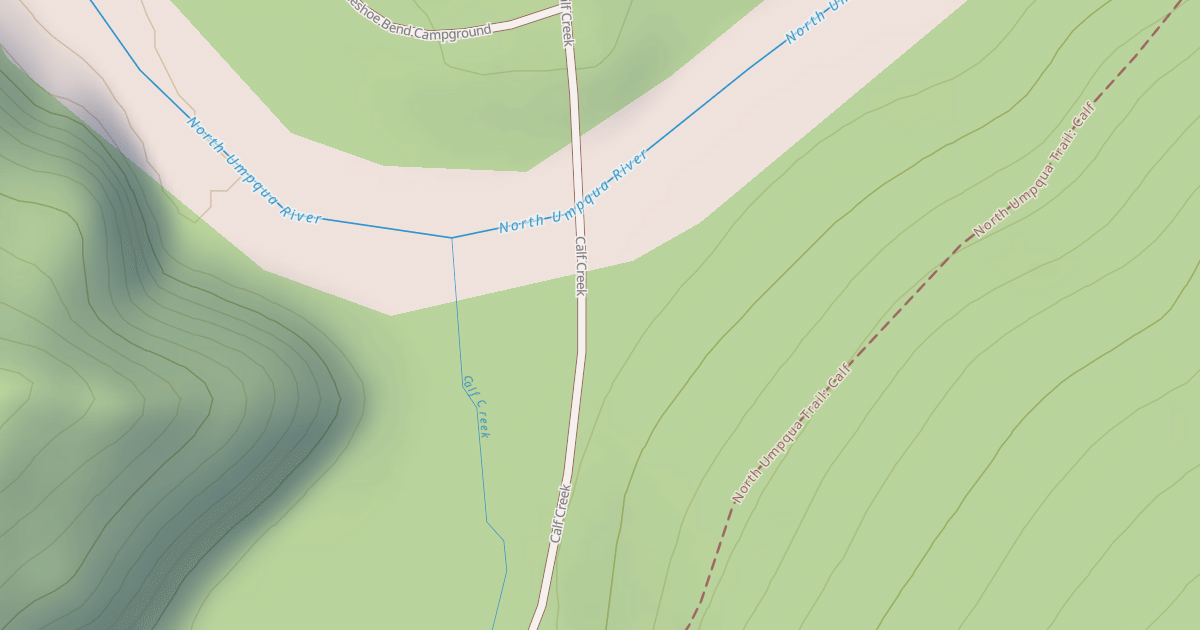Map preview of CALF CREEK