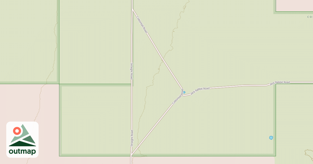 Map of COTTONTAIL