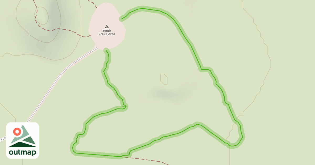 Map of Scout Trail (Youth Groups Only)