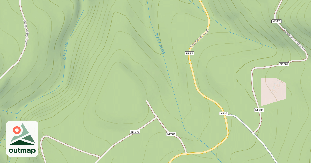 Map of BEAVER T.S.