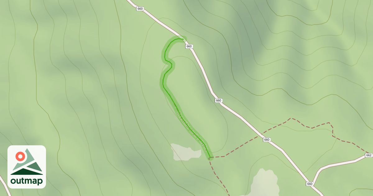 Map of Beautiful Trail / Hydra