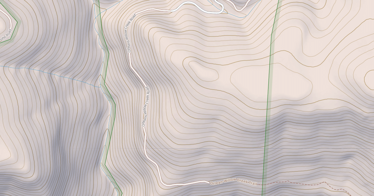 Map preview of ORLEANS-WILLOW CREEK