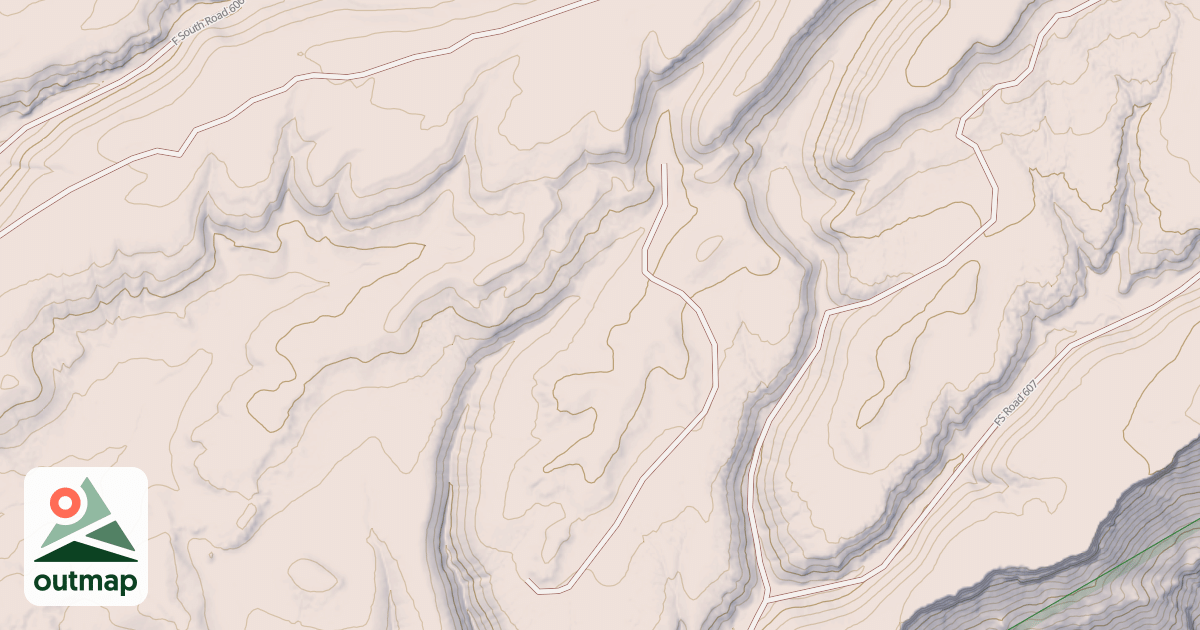 Map of HOLIDAY MESA