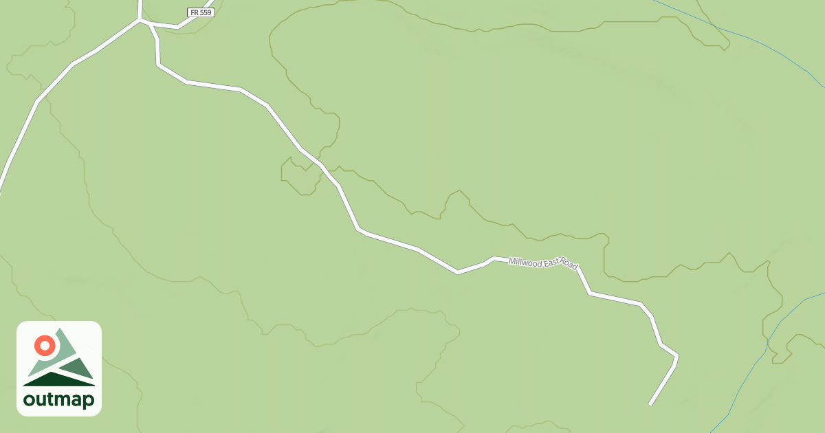Map of MILLWOOD E