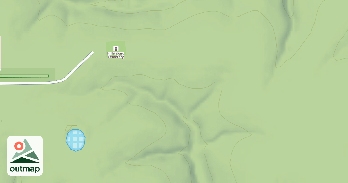 Map of HILLENBURG SOUTH CEMETERY