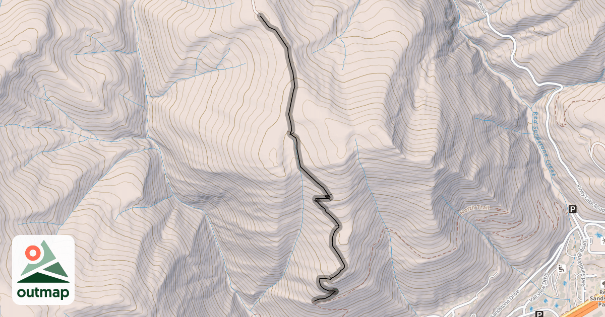 Map of Buffehr Creek Trail