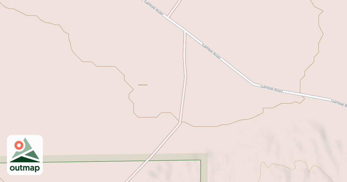 Map of GUARD LAKE SPUR A