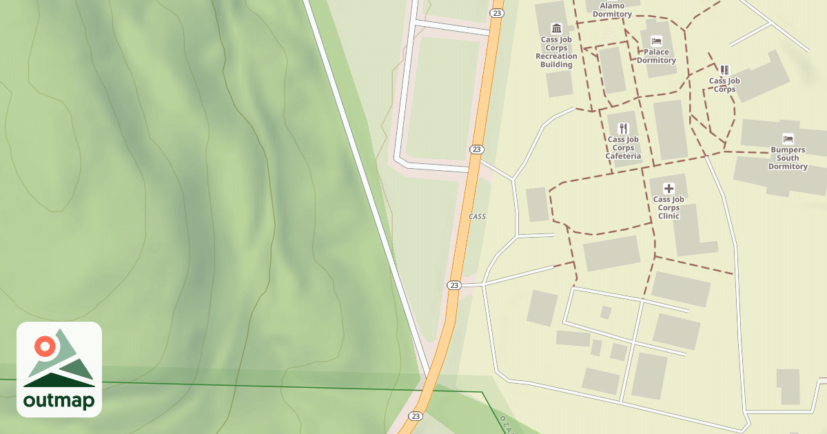 Map of CASS2