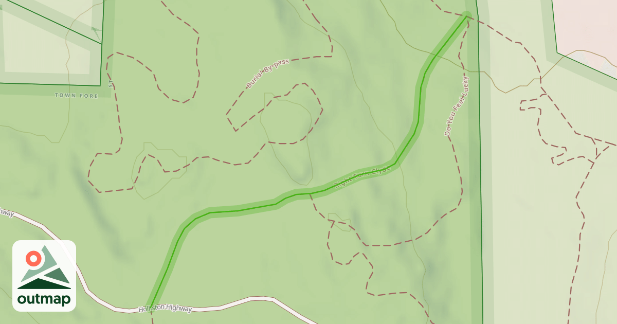 Map of Right Turn Clyde