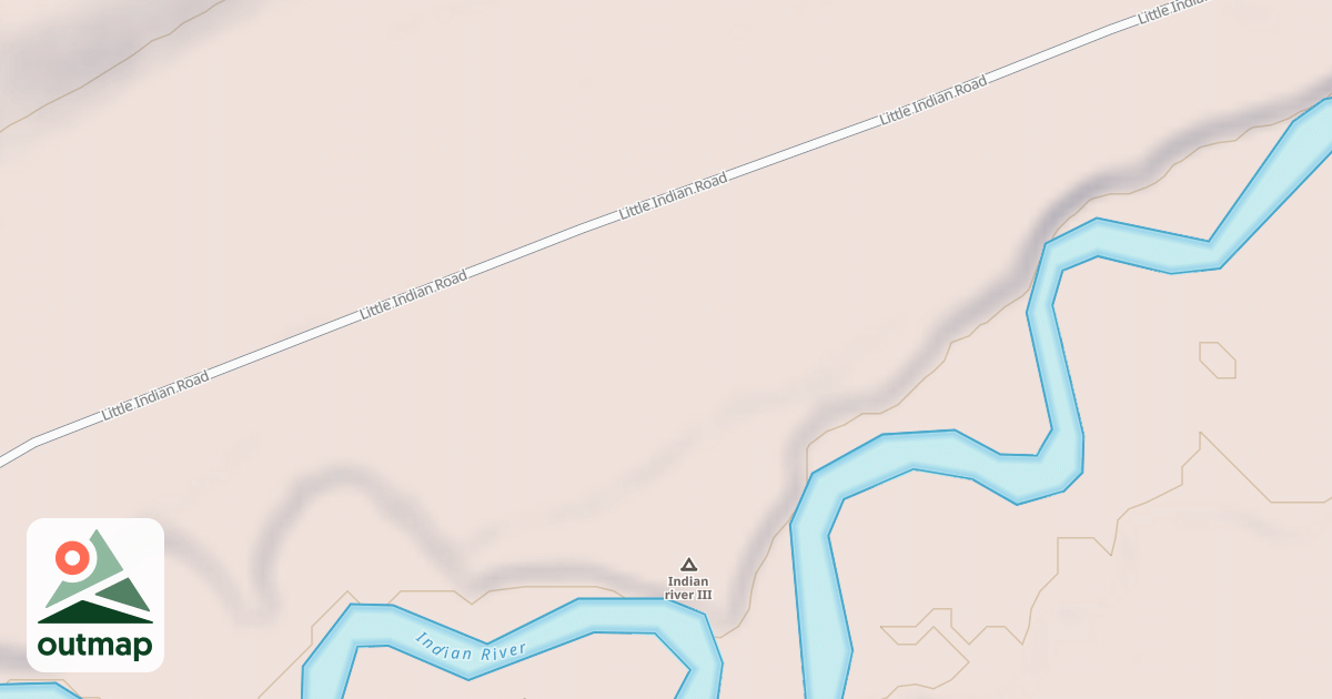 Map of LITTLE INDIAN SPUR G
