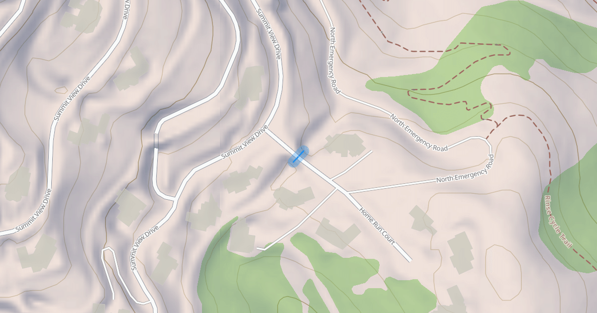 Map preview of Home run