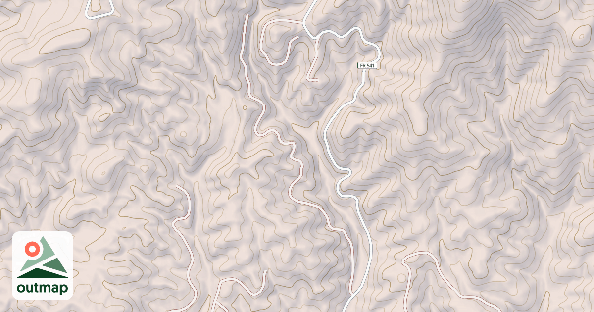Map of ALDER CREEK A