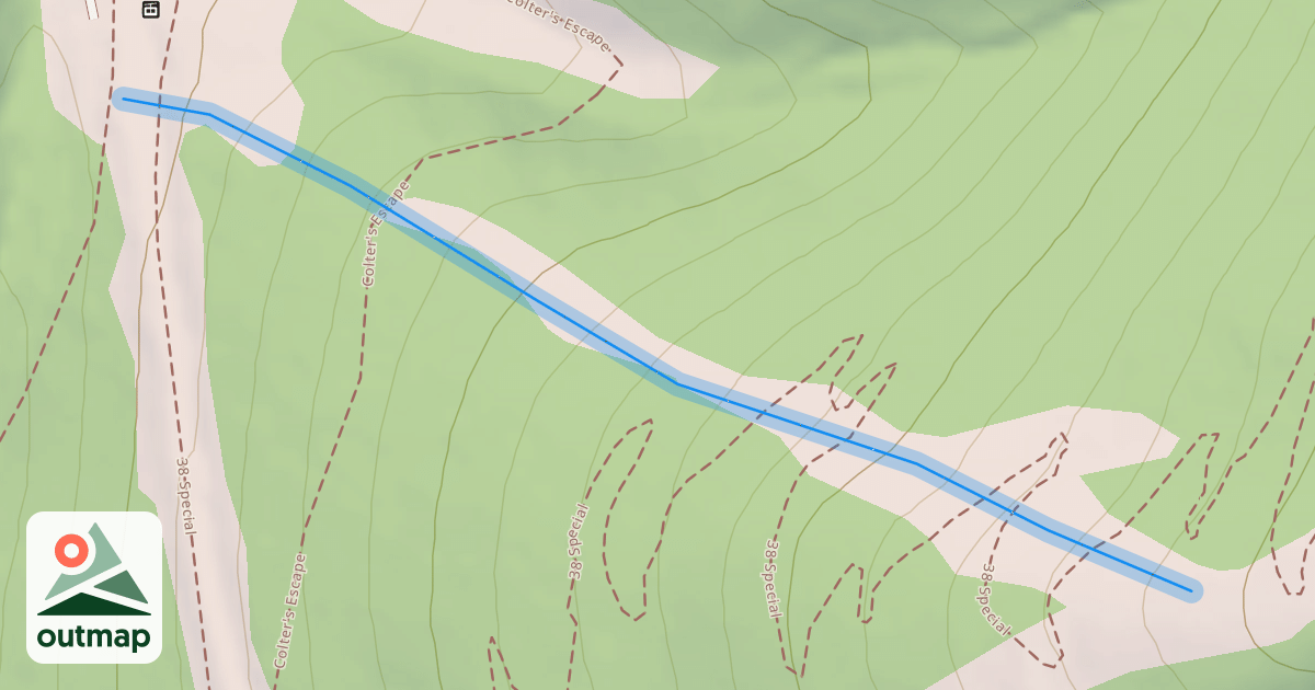Map of Paintbrush