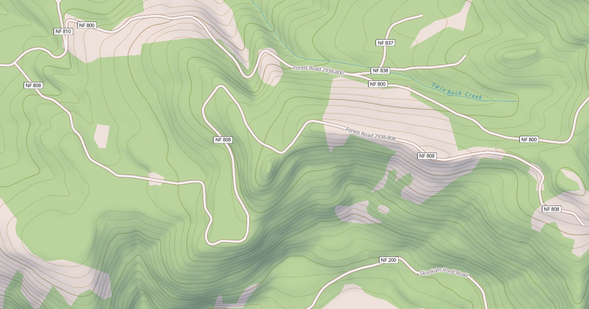 Map preview of BENCHMARK T.S.