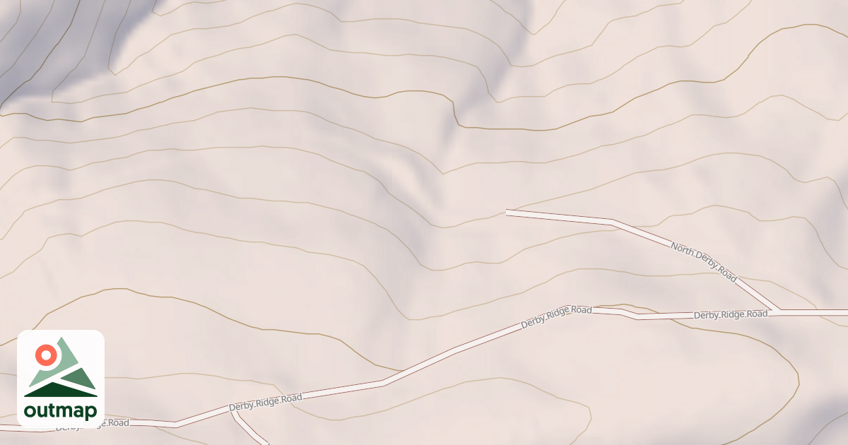 Map of NORTH DERBY