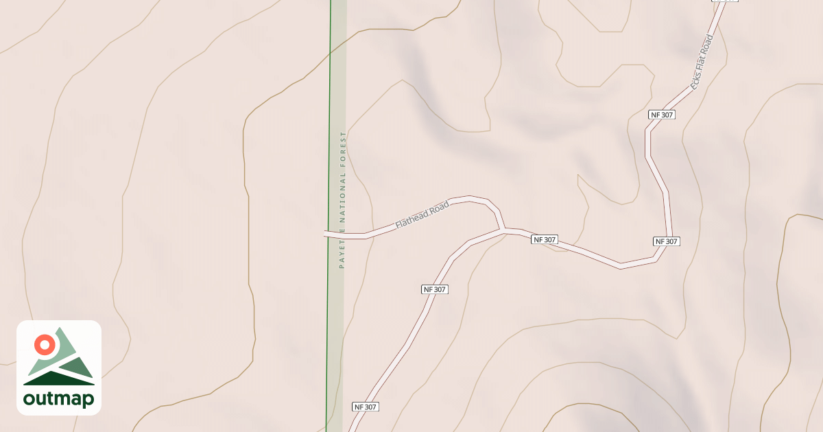 Map of FLATHEAD
