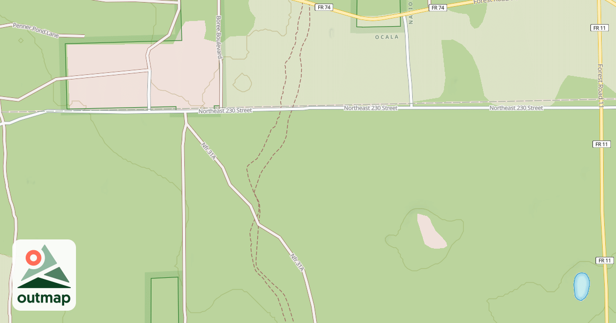 Map of USFS Motor Vehicle Use Map Roads {20290A1F-1789-4758-B0FF-94BAFD703FB6}