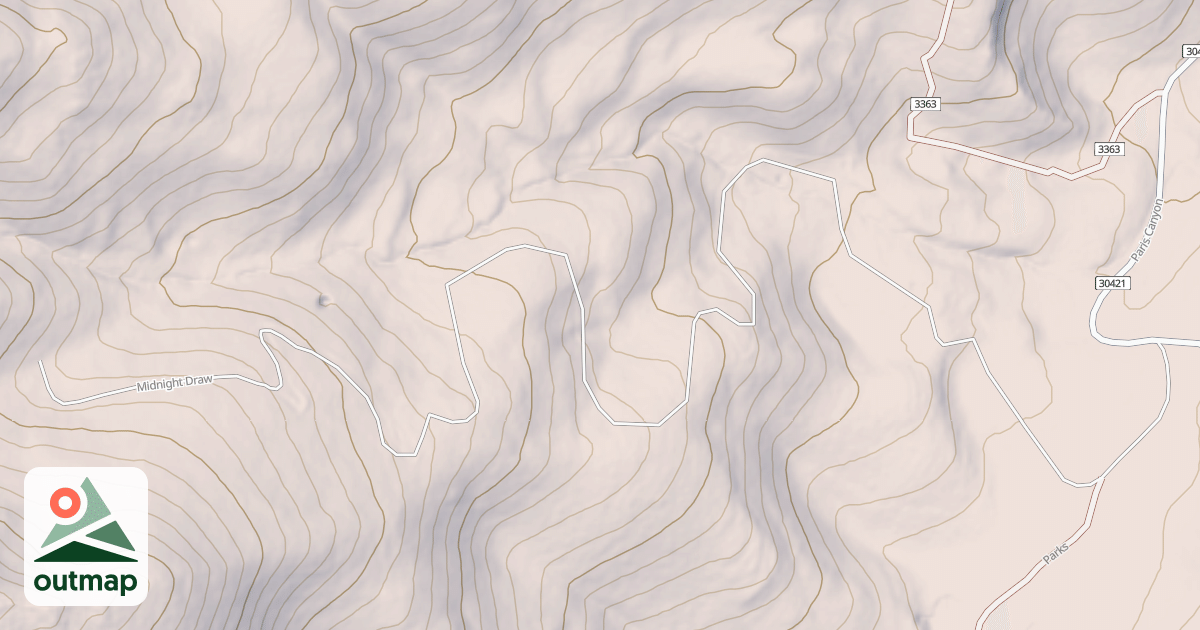Map of MIDNIGHT DRAW