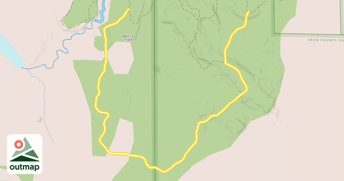 Map of Homestead Trail
