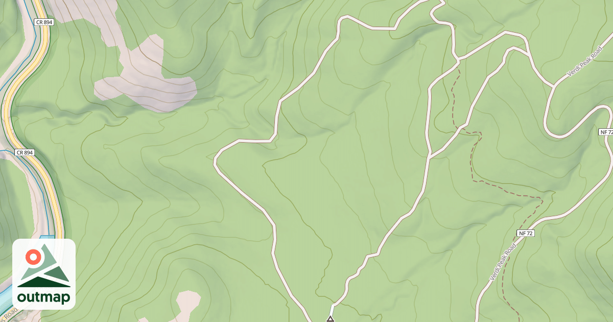 Map of BOCA SPRGS 4WD TIE
