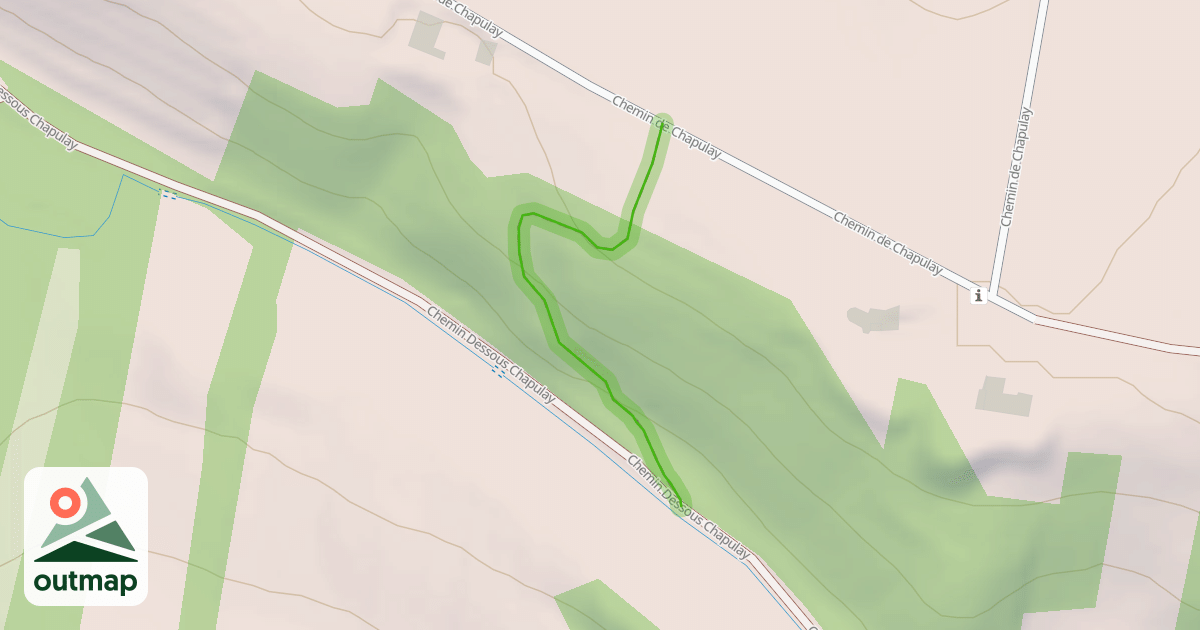 Map of Côte de la borne de Québec