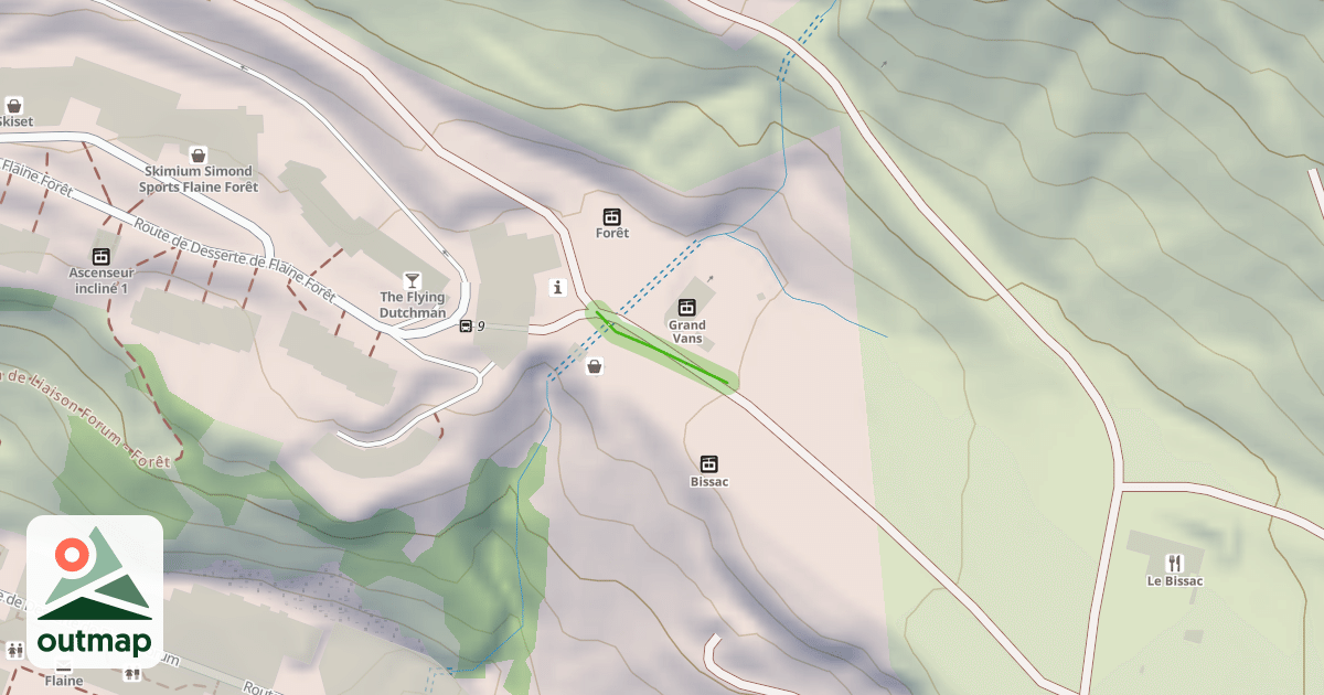 Map of Bissac